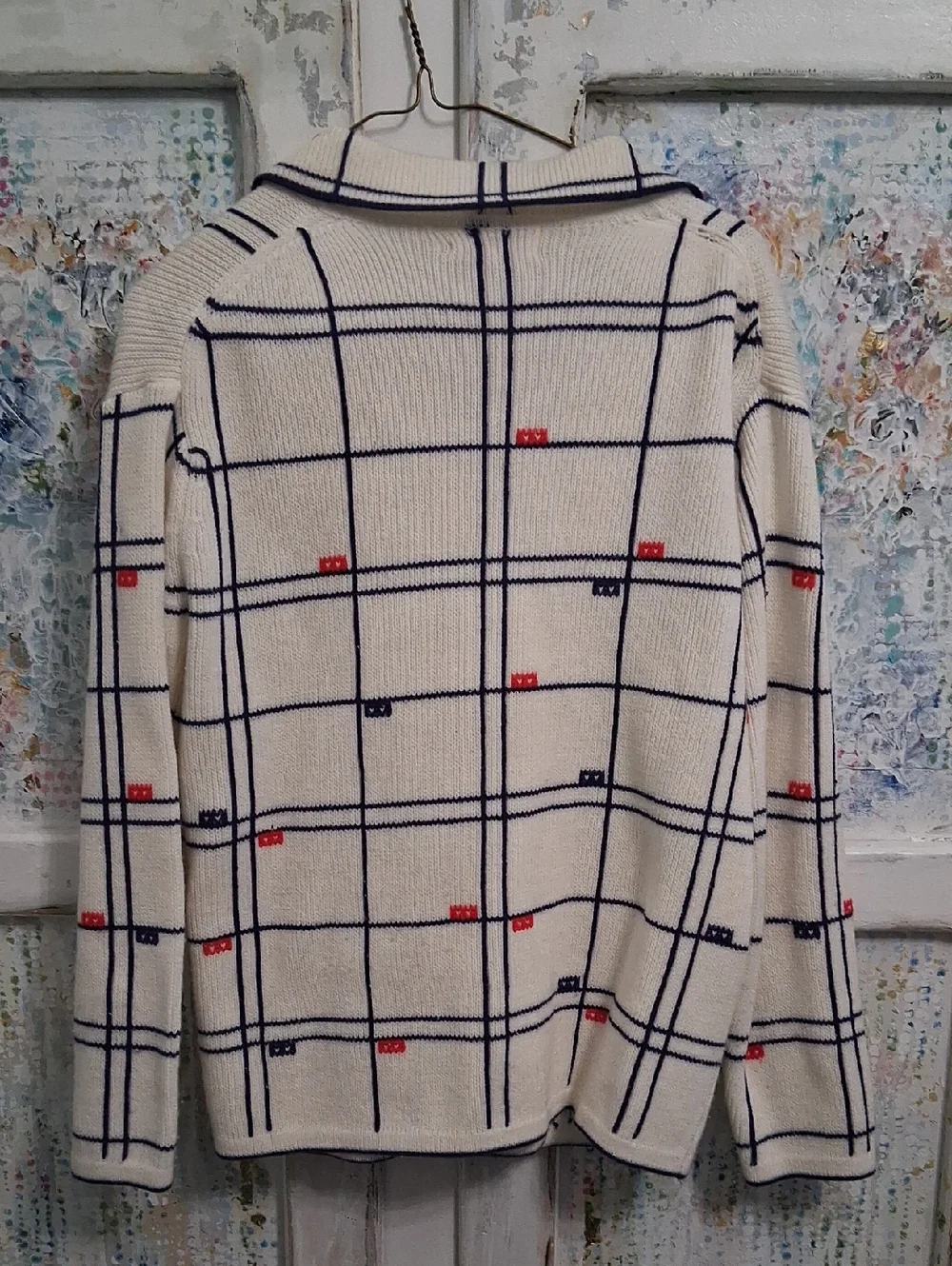 Windowpane SWEATER - Picture 8 of 10